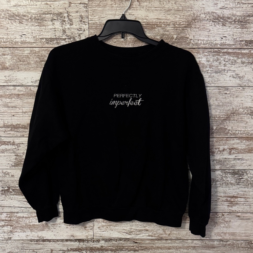 Black Crewneck Sweater